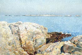 Duck Island, 1906 by Hassam | Painting Reproduction