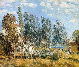 The Southwest Wind, 1905 by Hassam | Painting Reproduction