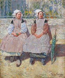 In the Sunlight, 1897 von Hassam | Gemälde-Reproduktion