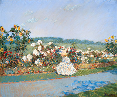 Summertime, 1891 | Hassam | Painting Reproduction