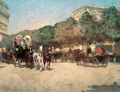 Grand Prix Day, 1887 | Hassam