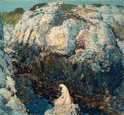 The Lady of the Gorge, 1912 | Hassam | Painting Reproduction