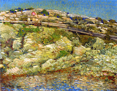 Walk Around the Island | Hassam | Painting Reproduction