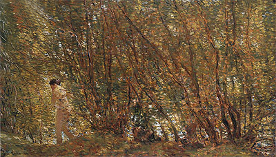 Unter den Erlen, 1904 | Hassam | Gemälde Reproduktion
