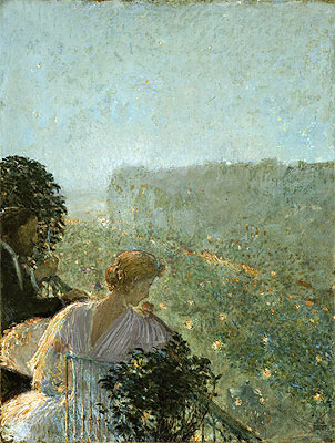 Summer Evening, Paris, n.d. | Hassam