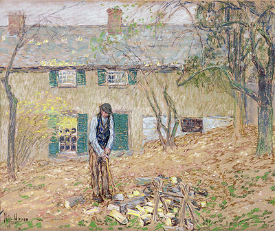 Woodchopper, 1902 | Hassam
