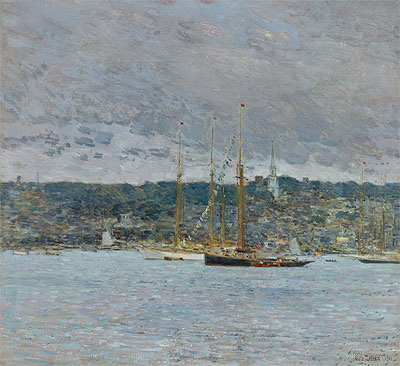 Newport, 1901 | Hassam | Gemälde Reproduktion