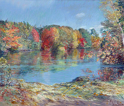Walden Pond, n.d. | Hassam