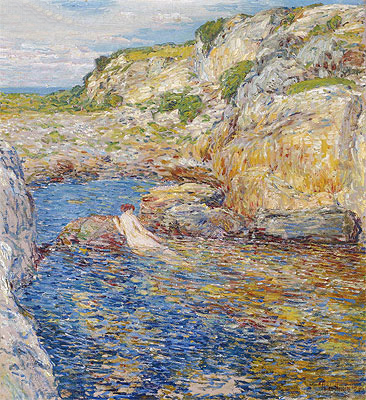 Rockweed Pool, 1902 | Hassam | Gemälde Reproduktion