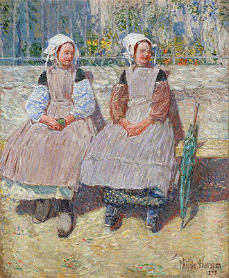 In the Sunlight, 1897 | Hassam | Gemälde Reproduktion