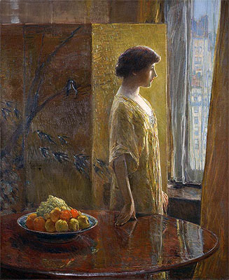 The East Window, 1913 | Hassam | Painting Reproduction