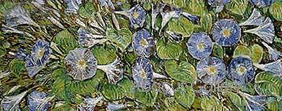 Himmlisches blau | Hassam | Gemälde Reproduktion