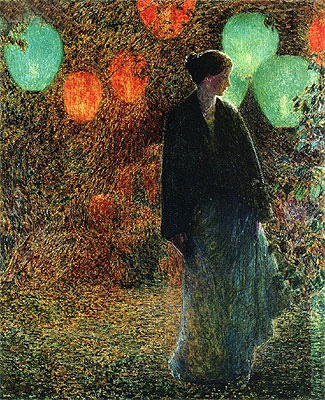 Julinacht | Hassam | Gemälde Reproduktion