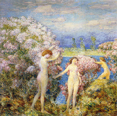 June, 1905 | Hassam | Gemälde Reproduktion