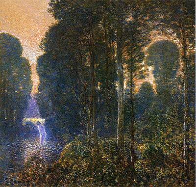 Dawn, 1914 | Hassam | Gemälde Reproduktion