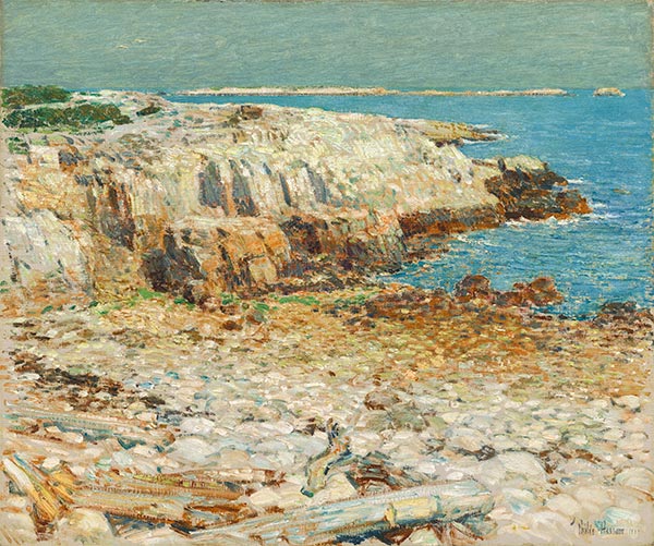 Eine nordöstliche Landspitze | Hassam | Gemälde Reproduktion
