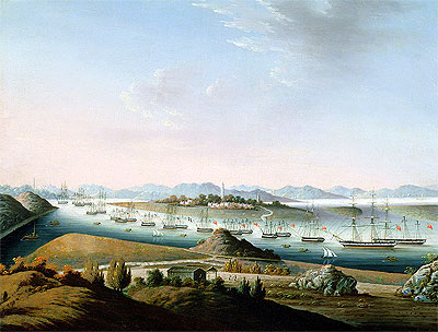 View of Whampoa | Chinese School | Painting Reproduction