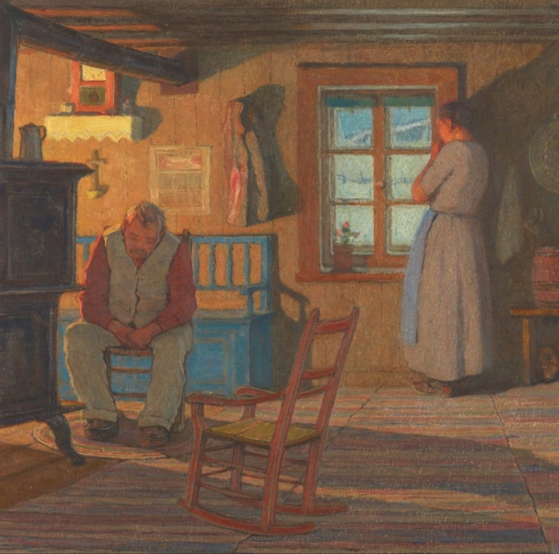 Clarence Gagnon | A Lonely House, c.1928/33 A Lonely House, c.1928/33 | Clarence Gagnon