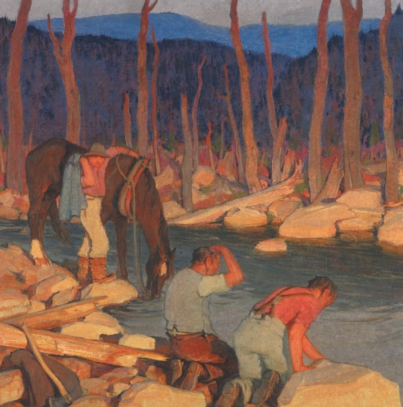 Clarence Gagnon | Day's End, c.1928/33 Day's End, c.1928/33 | Clarence Gagnon