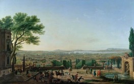 The City and Roads of Toulon, 1754 by Claude-Joseph Vernet | Painting Reproduction