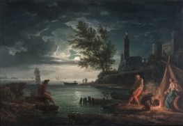 The Four Times of Day: Night | Claude-Joseph Vernet | Painting Reproduction