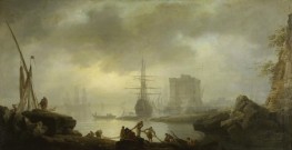 Seascape. Fog | Claude-Joseph Vernet | Painting Reproduction