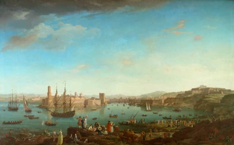 Harbour Entrance at Marseille, 1754 | Claude-Joseph Vernet