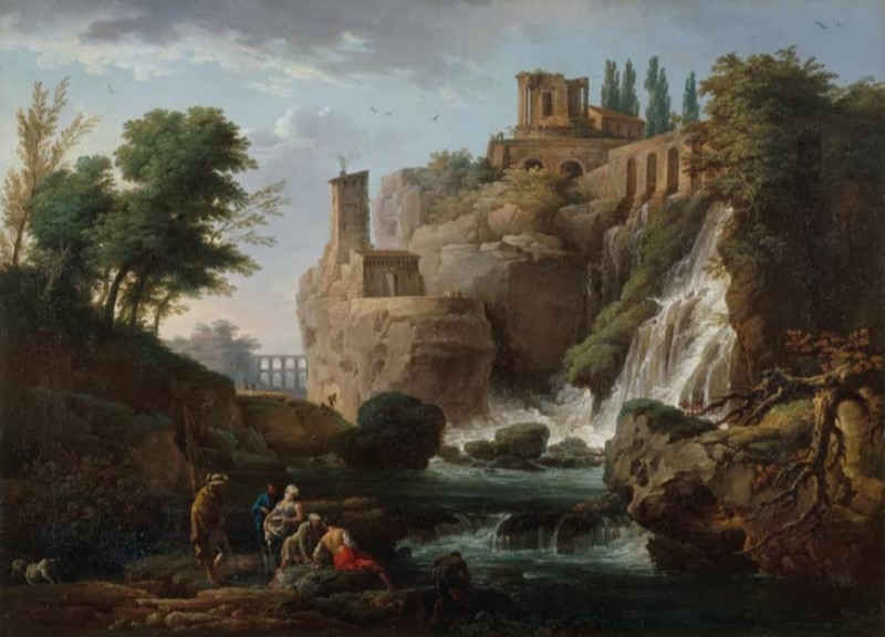 The Tivoli Waterfalls, c.1740/48 | Claude-Joseph Vernet