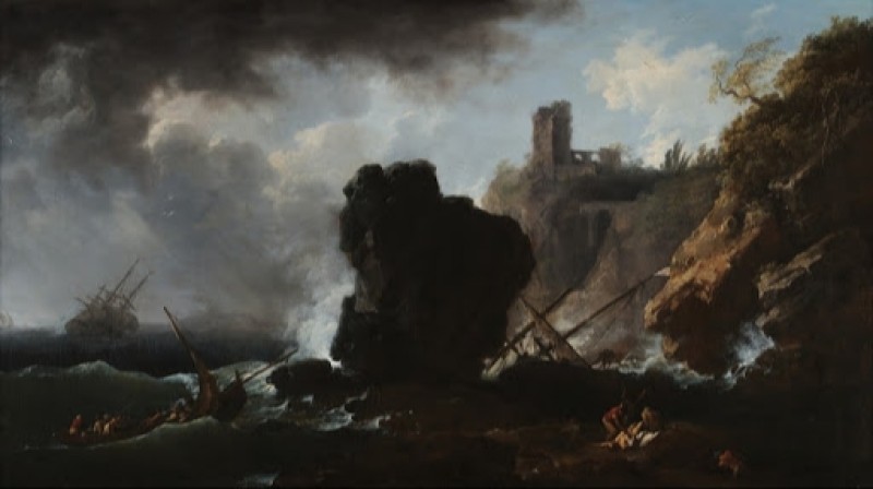 Shipwreck, 18th century | Claude-Joseph Vernet