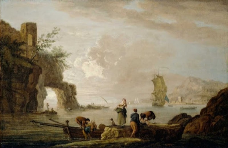 Küstenansicht, a.1759 | Claude-Joseph Vernet