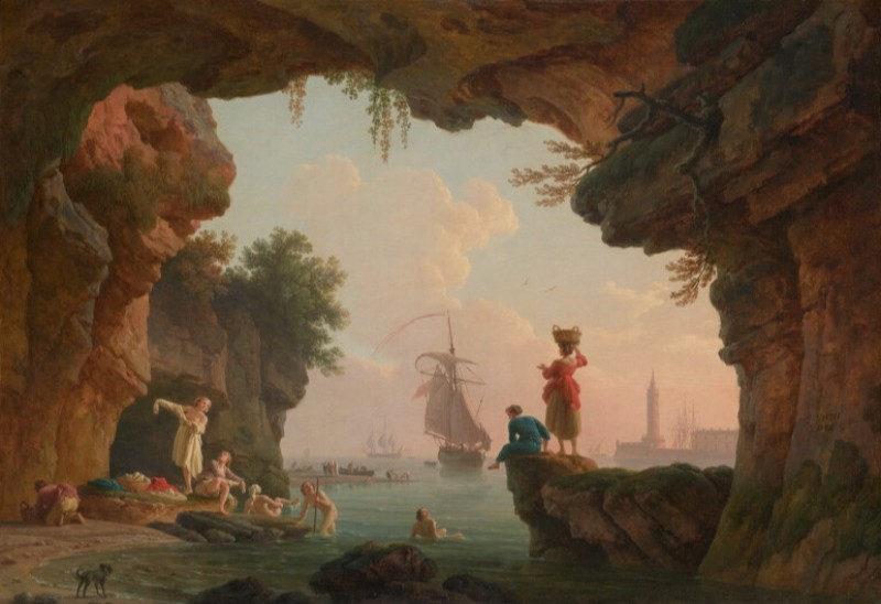 The Bathers, 1786 | Claude-Joseph Vernet