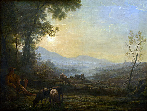 The Herdsman, undated | Claude Lorrain | Painting Reproduction