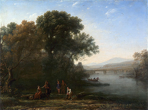 The Ford, c.1636 | Claude Lorrain | Painting Reproduction