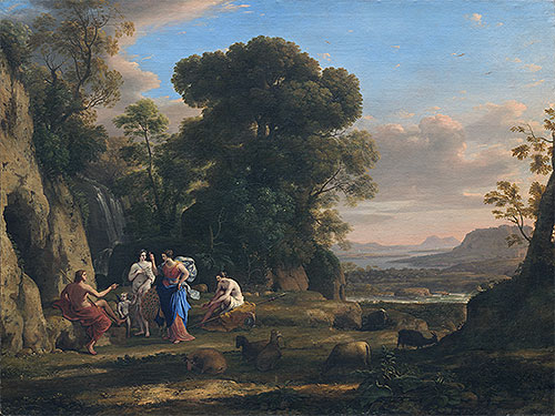 The Judgment of Paris | Claude Lorrain | Painting Reproduction