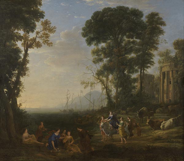 Coast Scene with Europa and the Bull | Claude Lorrain | Giclée Canvas Print