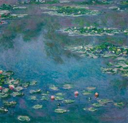 Water Lilies, 1906 by Monet | Painting Reproduction