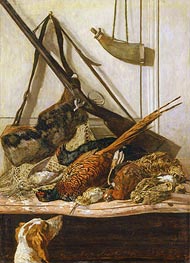 Hunting Trophies, 1862 von Monet | Gemälde-Reproduktion