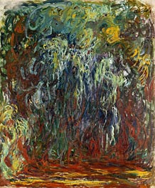 Weeping Willow, Giverny, c.1920/22 by Monet | Painting Reproduction