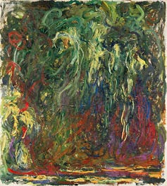 Weeping Willow, c.1920/22 by Monet | Painting Reproduction