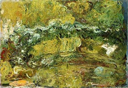 The Japanese Bridge, c.1918/24 von Claude Monet | Gemälde-Reproduktion