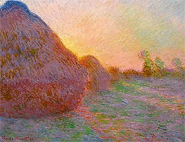 Haystacks, 1891 by Claude Monet | Painting Reproduction