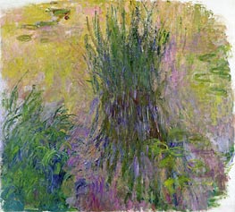 Water Lilies, undated von Claude Monet | Gemälde-Reproduktion