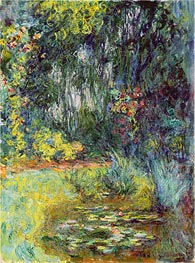 The Water Liliy Pond, 1918 by Claude Monet | Painting Reproduction