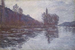 The Seine near Giverny | Claude Monet | Gemälde Reproduktion