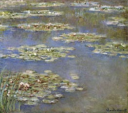 Water Lilies, c.1905 von Claude Monet | Gemälde-Reproduktion