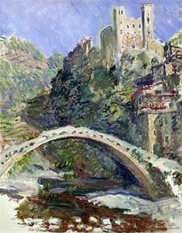 The Castle of Dolceacqua, 1884 by Claude Monet | Painting Reproduction