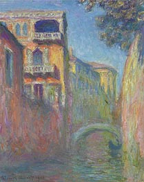 Venice - Rio de Santa Salute | Claude Monet | Gemälde Reproduktion