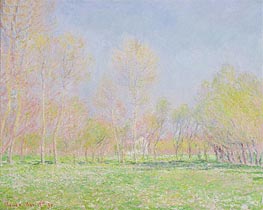 Spring in Giverny | Claude Monet | Painting Reproduction