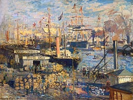 Grand Quai at Havre | Claude Monet | Gemälde Reproduktion