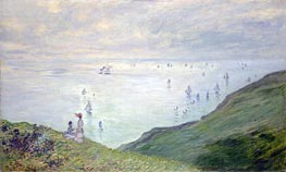 Cliffs at Pourville | Claude Monet | Painting Reproduction